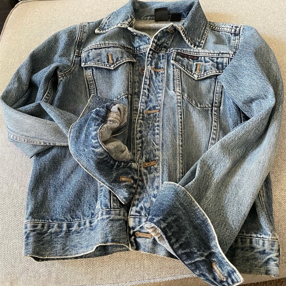 DKNY Denim Trucker Jacket Size M - Picture 7 of 10